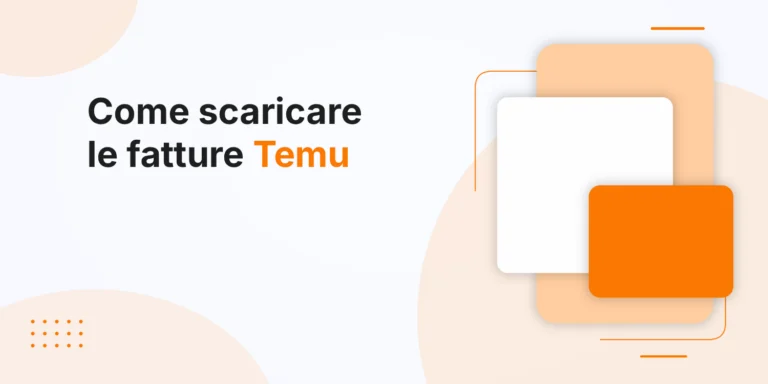 Come scaricare le fatture Temu