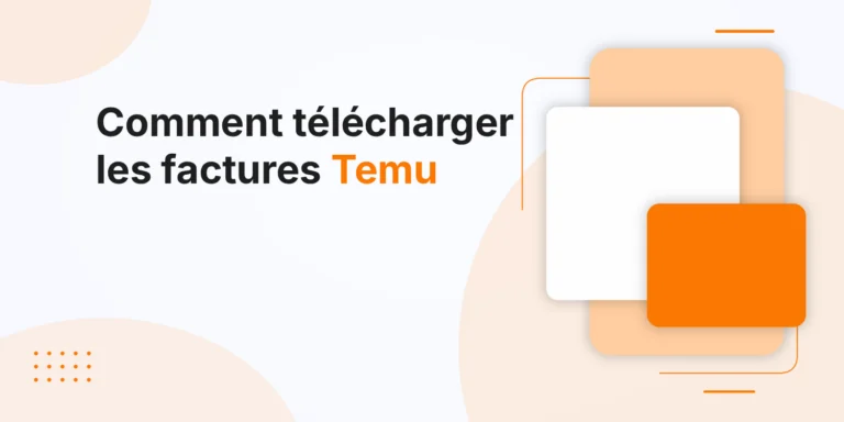 Comment télécharger les factures Temu