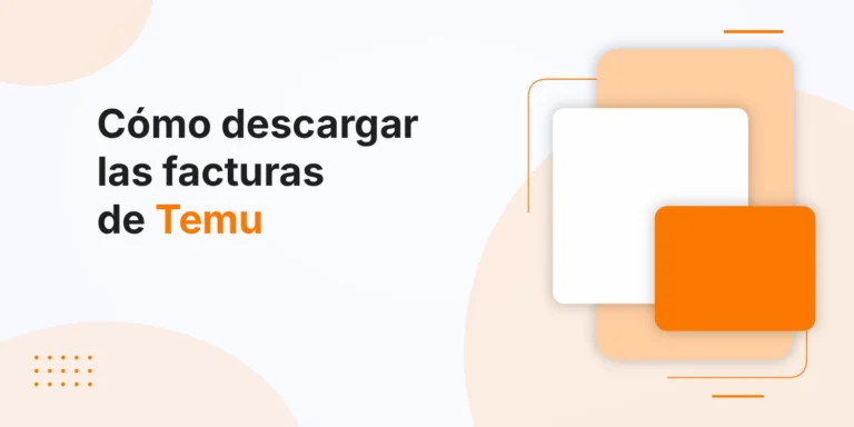 Cómo descargar las facturas de Temu
